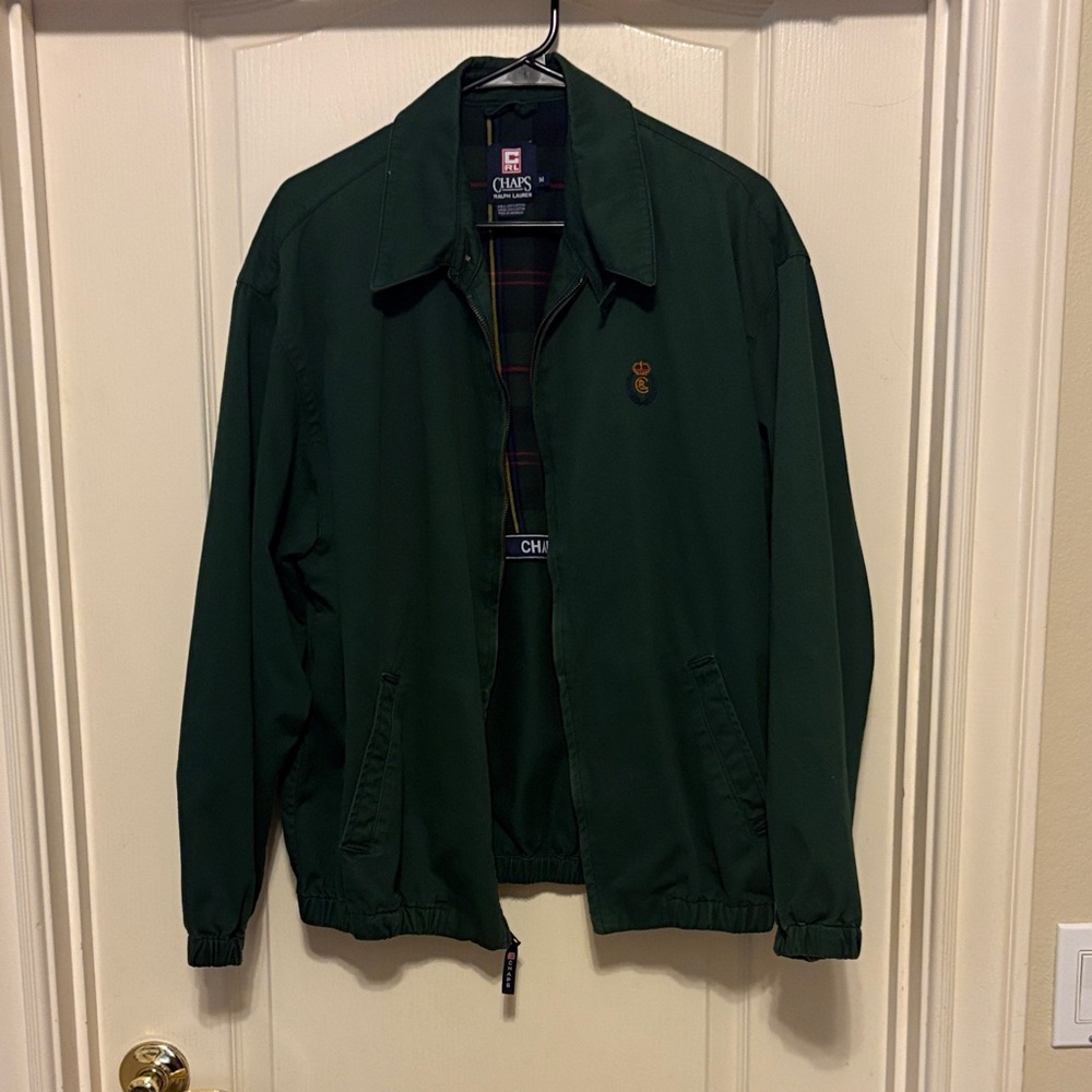 Chaps Men's Forest Green Lightweight Jacket